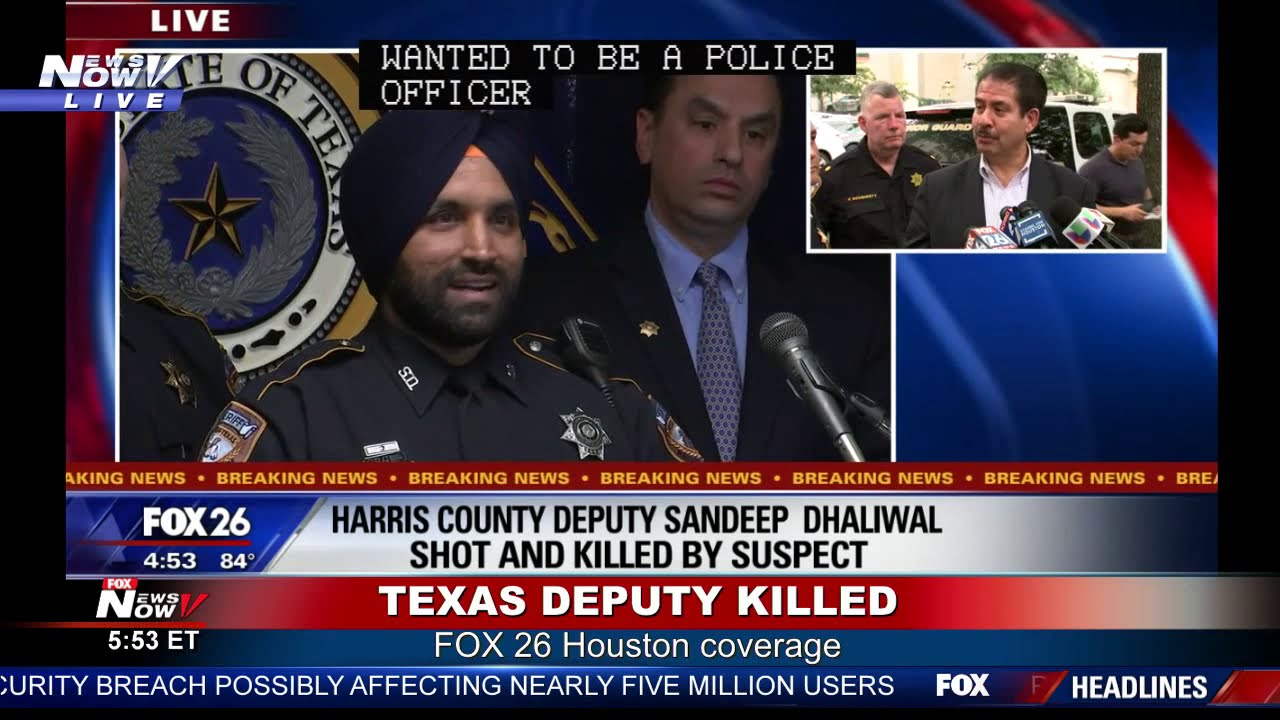 HOUSTON AREA MOURNS: Remembering HCSO Deputy Sandeep Singh Dhaliwal in Texas
