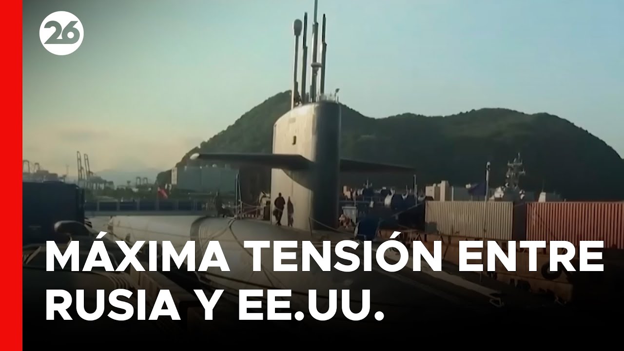 🔴 EEUU | Trump ordena despliegue de submarinos nucleares por provocaciones de Medvedev