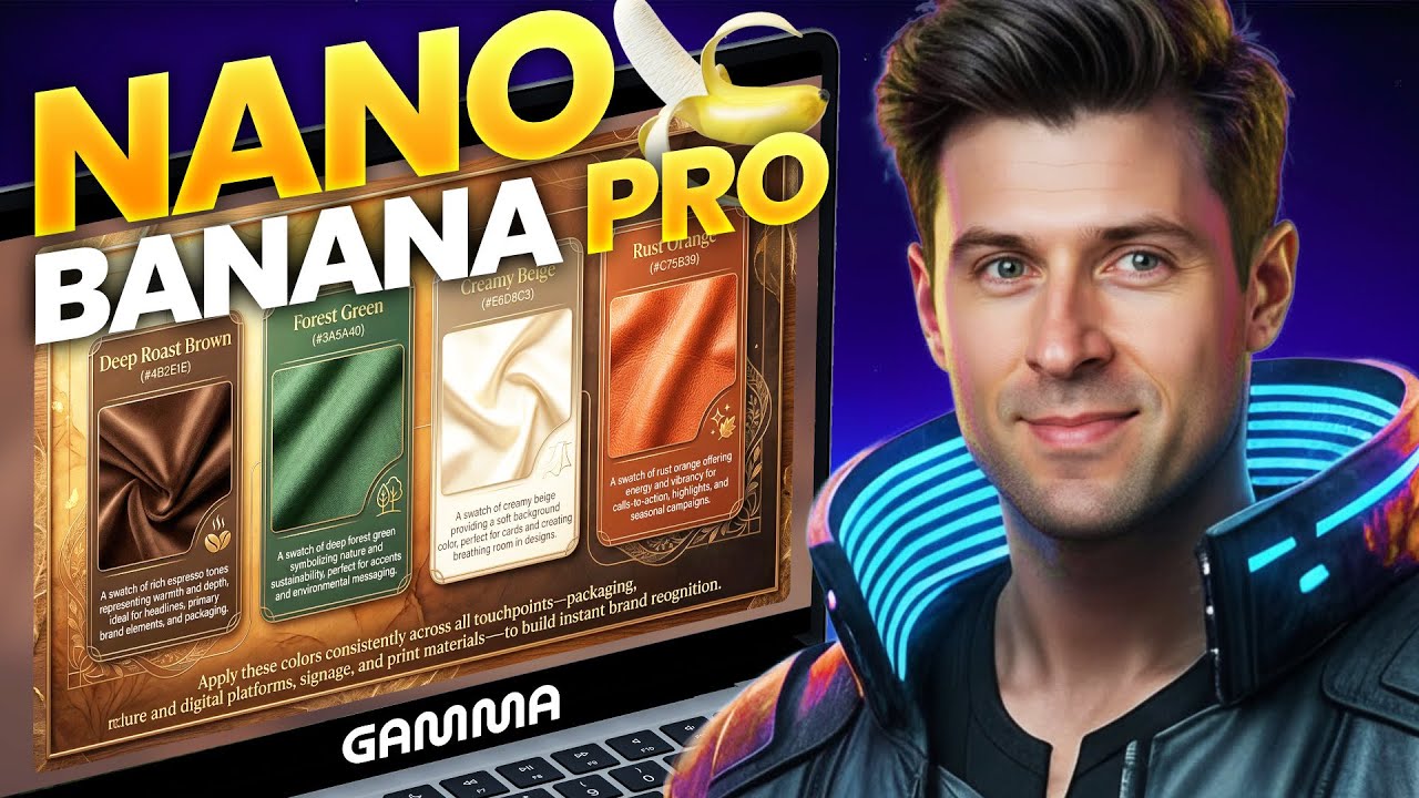 Я попробовал Nano Banana PRO + Gamma. Результаты потрясающие! 🔥