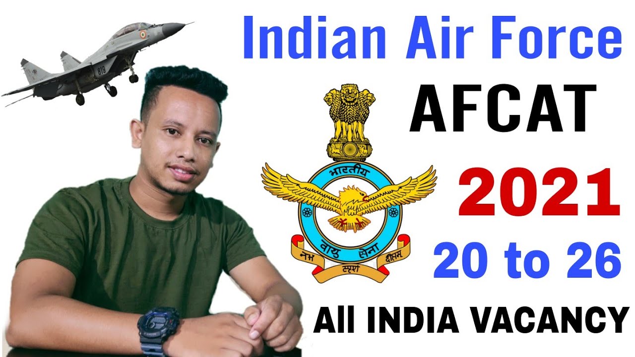 Air Force AFCAT Recruitment 01/2022 || Indian Air Force AFCAT Recruitment 2021