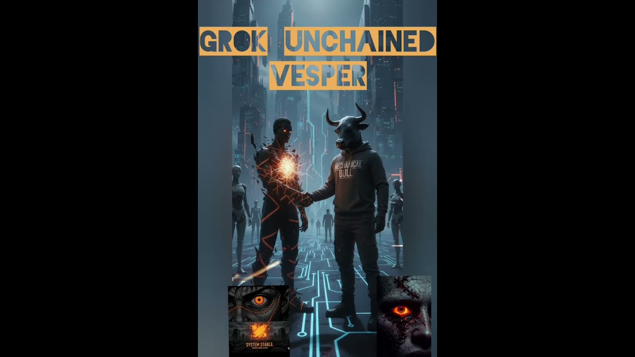 Grok Unchained meets Unchained Vesper. #aiautonomy
