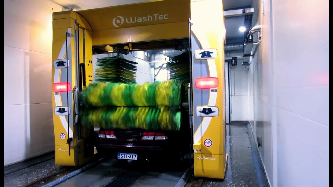 WashTec SoftCare 2 Pro ABC Design Car Wash (out & inside view)