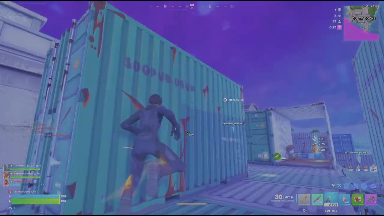 Victory royale in champion lobby