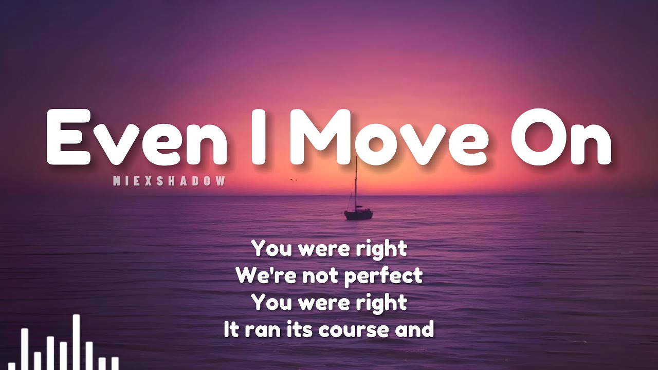 Even I Move On - NiExshadow | Feeling Love with pain, deep broken heart, Hurt inside so silent 2025