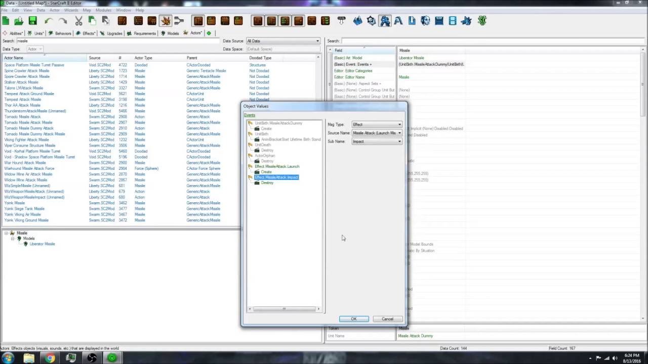 Sc2 Editor: Missile Ability