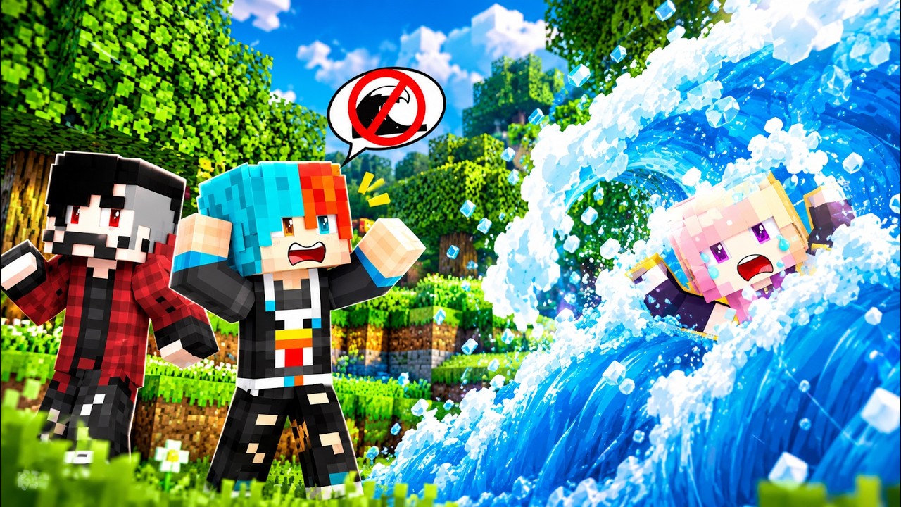 BASE 100% SEGURA VS MEGA TSUNAMI EN MINECRAFT | ¿SOBREVIVIREMOS? (Minecraft Desastres Naturales)