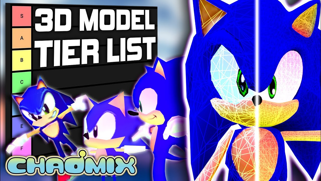 Рейтинг КАЖДОЙ 3D-модели Sonic