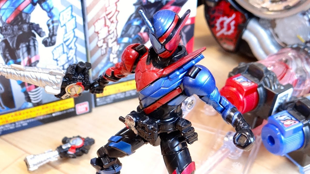 本日発売！創動 仮面ライダービルド BUILD1 全6種 まずはラビットタンクフォームを詳しく解説レビュー！1個380円