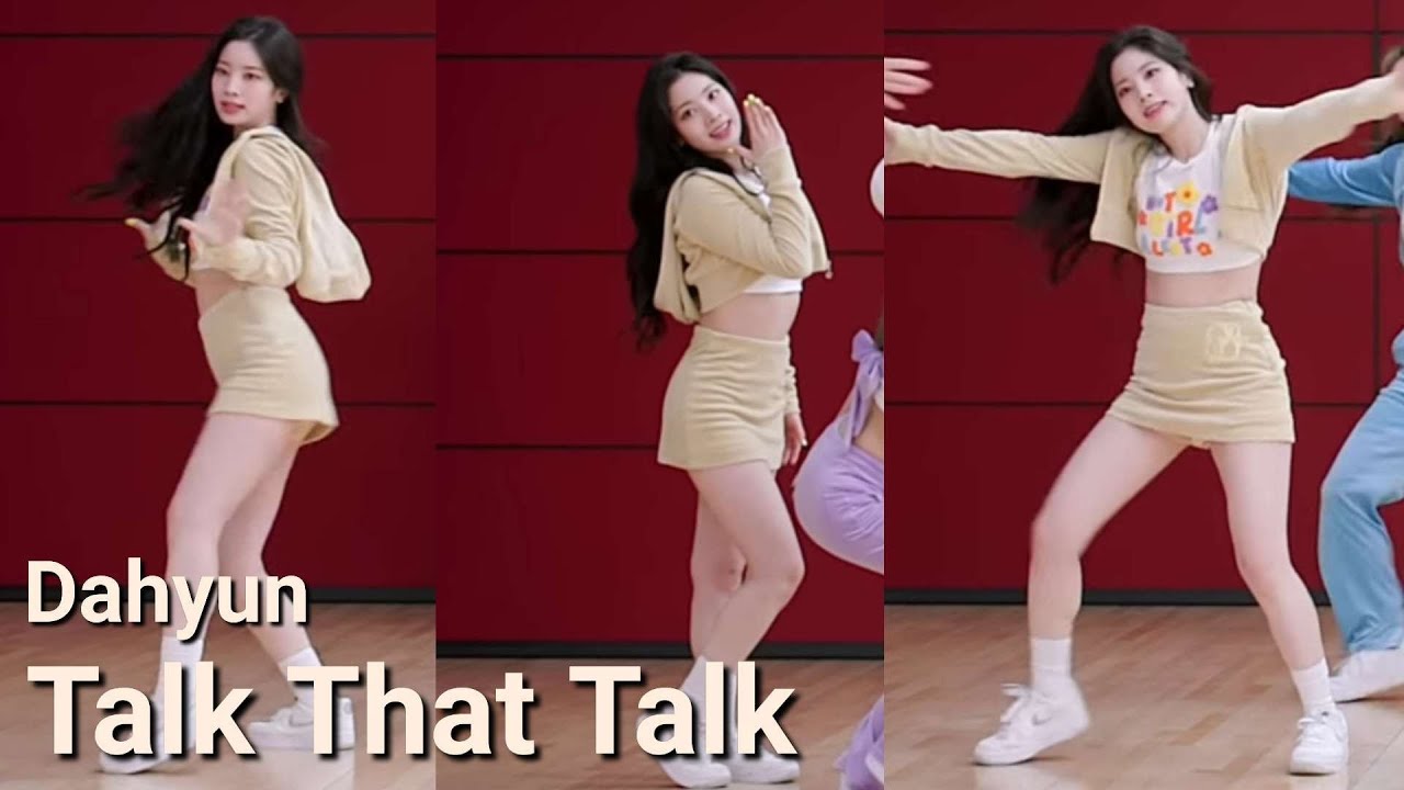 TWICE Dahyun Fancam 와이스트 다현 'Talk That Talk' - Dance Practice
