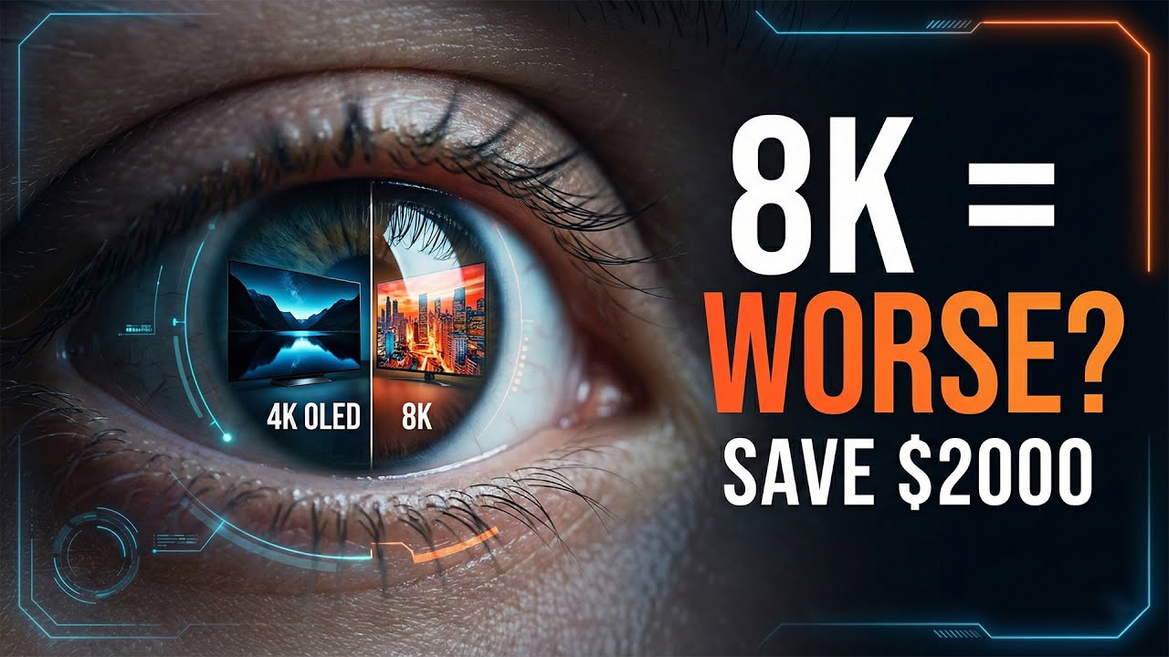Стоит ли покупать телевизор 8K? Раскрыта отраслевая тайна + 3 ситуации, когда 8K действительно им...