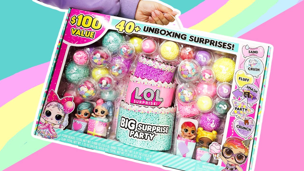 Unboxing LOL Surprise BIG SURPRISE PARTY Giant box