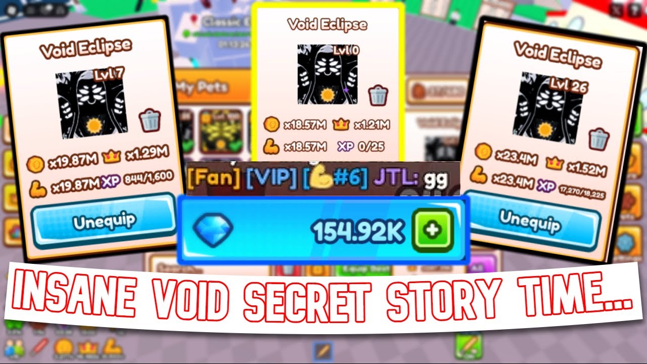 The Time I got a VOID SECRET In Saber Simulator... (Best Pet)