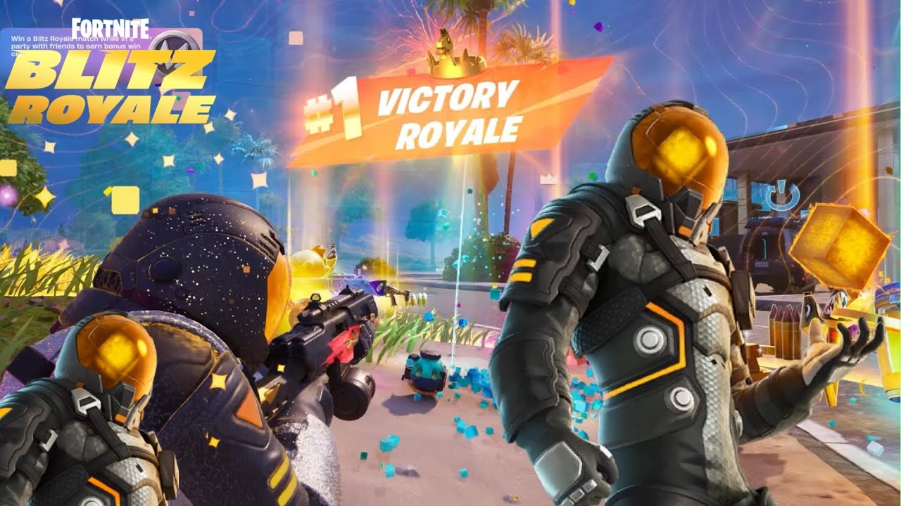 Victory Royale Duo Blitz Royale Fortnite Gameplay Chapter 7