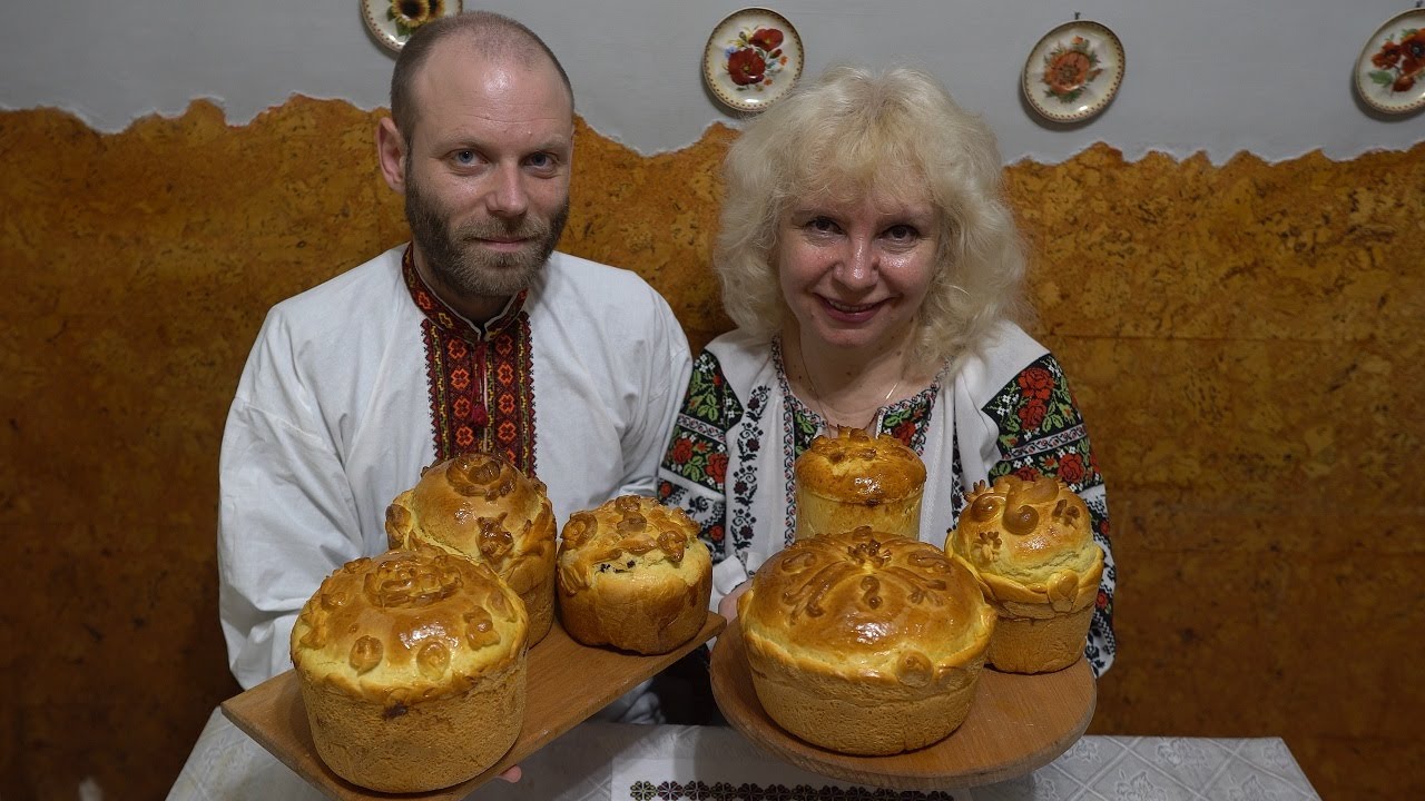 Гуцульська паска. Печемо і прикрашаємо паску. Кукуци