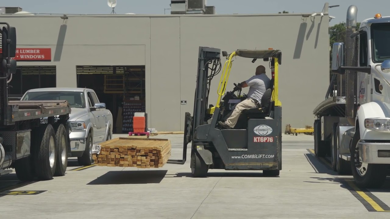 How Ganahl Lumber Increased up to 50% Storage with Combilift | Long-Load Handling Solutions