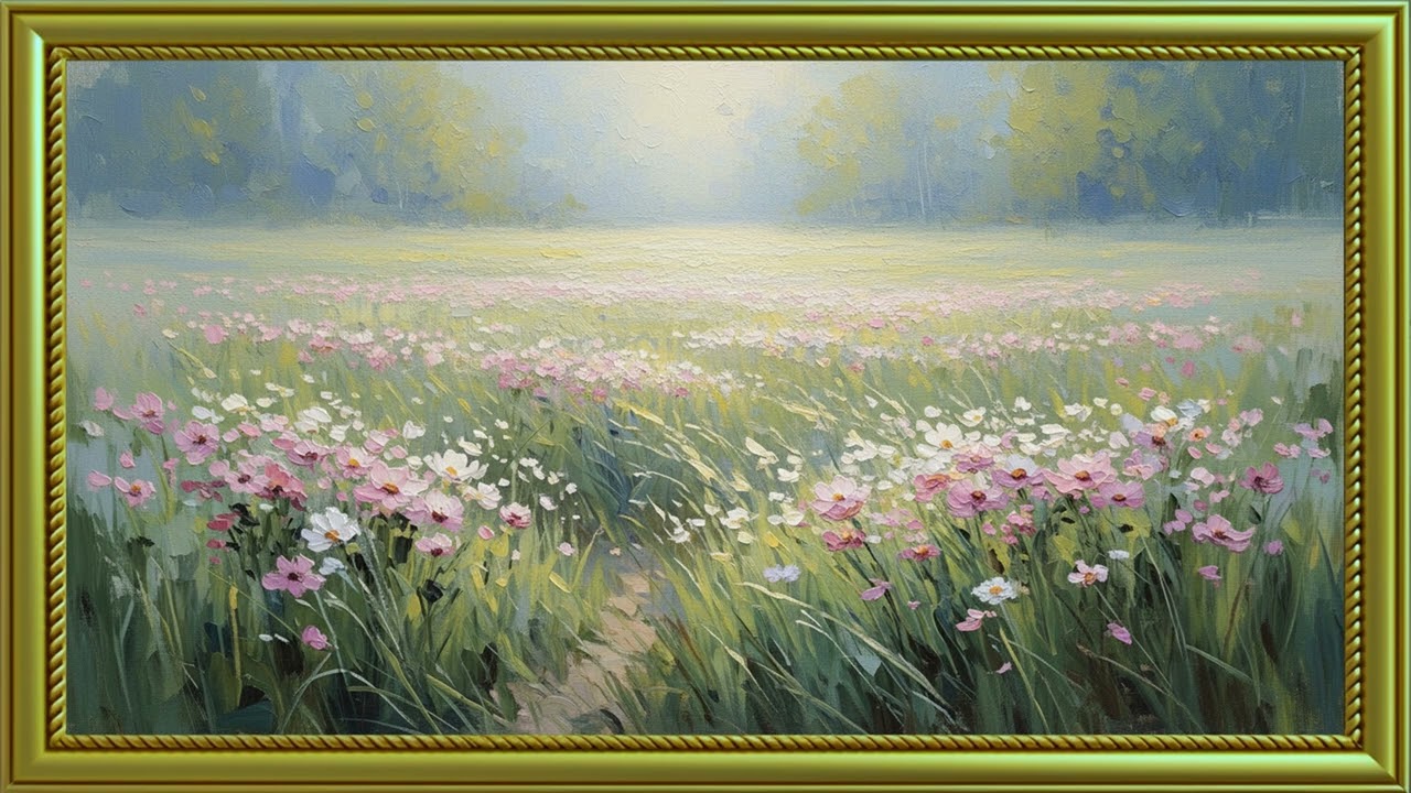 Enjoy Beautiful Vintage Flower Paintings | Turn Your Screen Into Fine Art Gallery | 4K