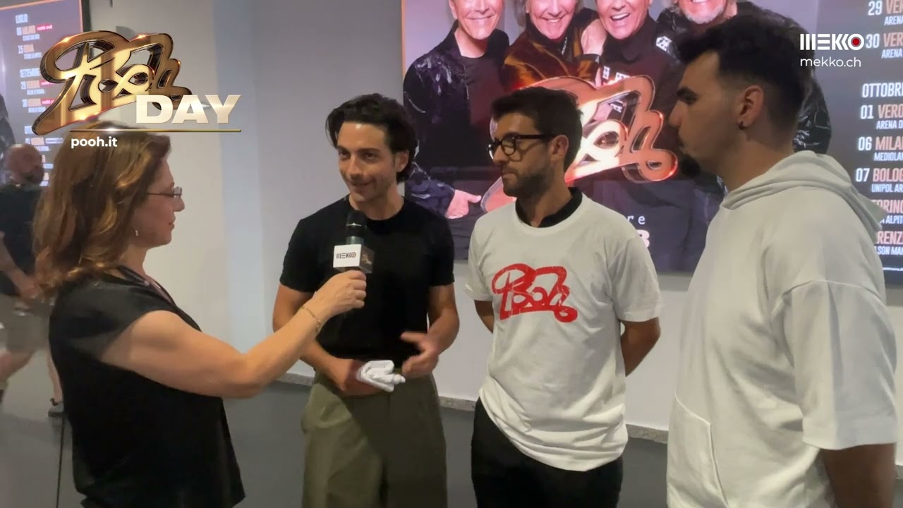 POOHDAY San Siro - Intervista a Il Volo