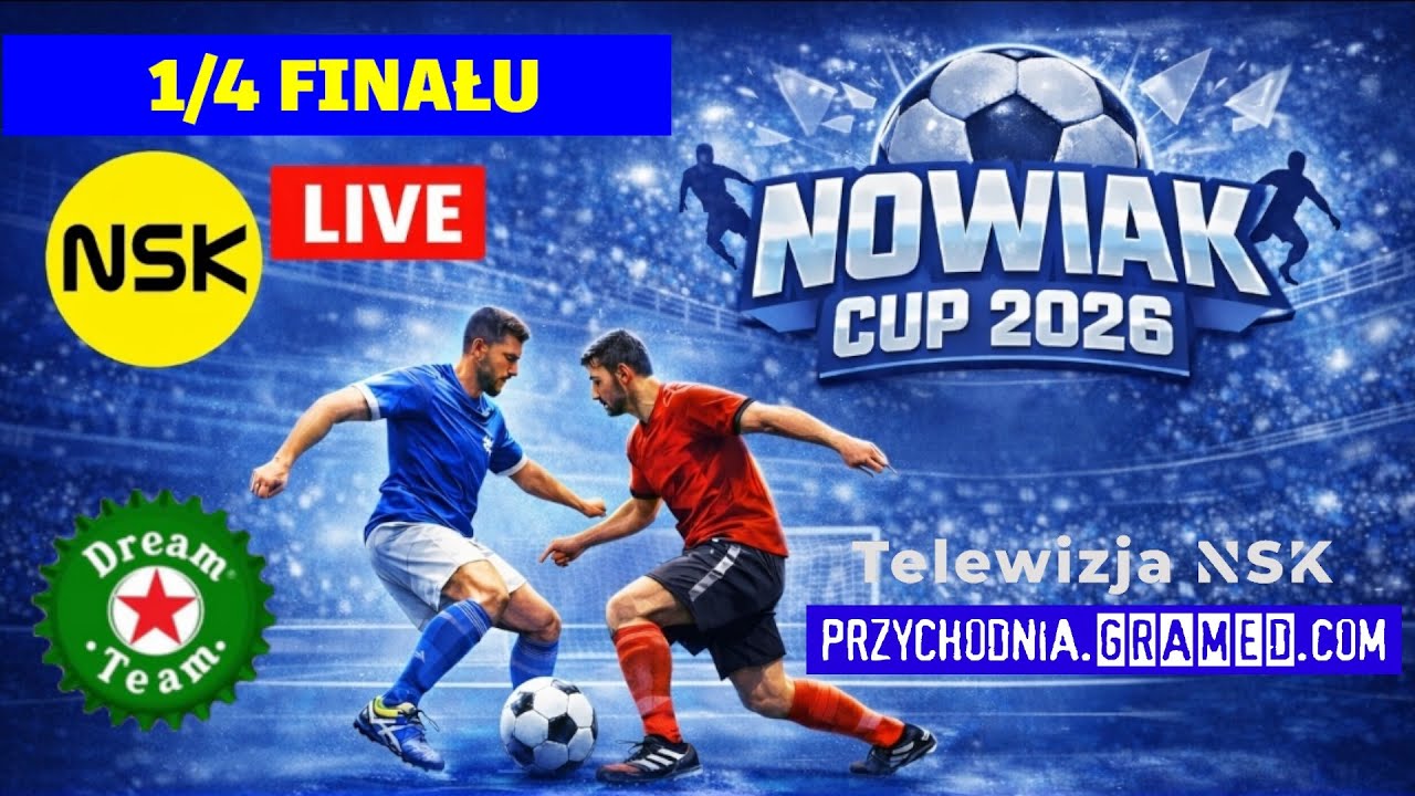 GRAMED [1/4 finału] NOWIAK CUP 2026 Noworoczny Halowy Turniej Piłki Nożnej 2026-01-25 Nowy Dw&oacute;r Maz.