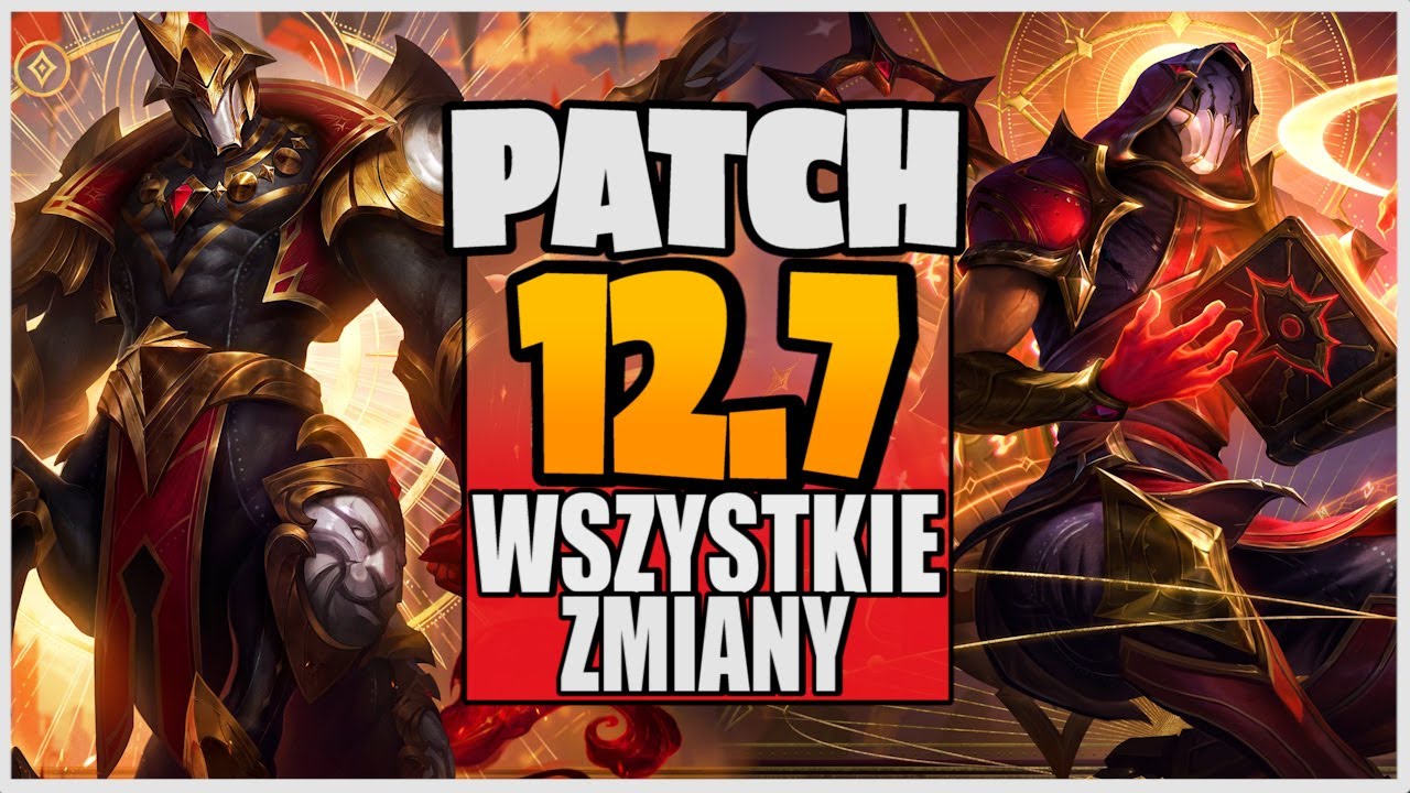 OM&Oacute;WIENIE ZMIAN PATCH 12.7