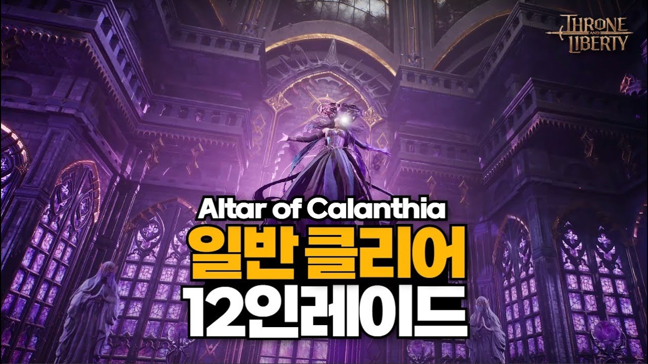 TL 12인 레이드 일반 첫 클리어 영상! #tl #throneandliberty #쓰론앤리버티