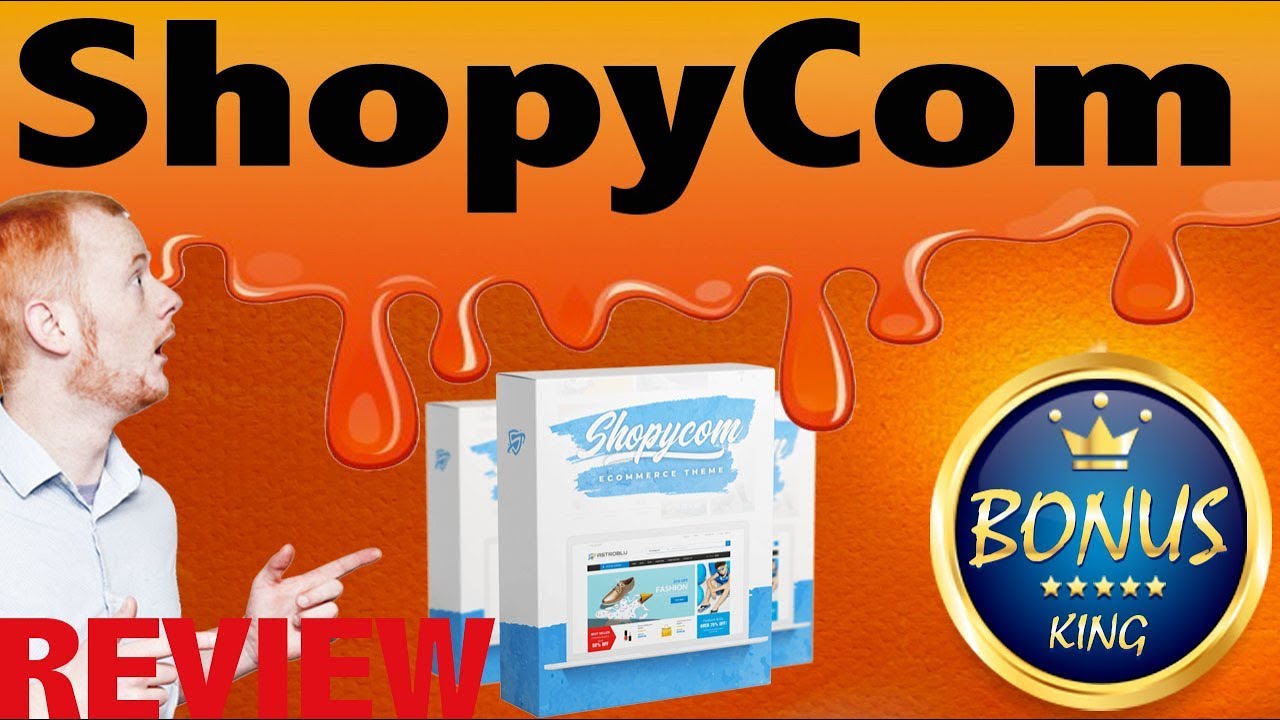 ShopyCom Review & Bonus Pack - website theme - How to create a online store