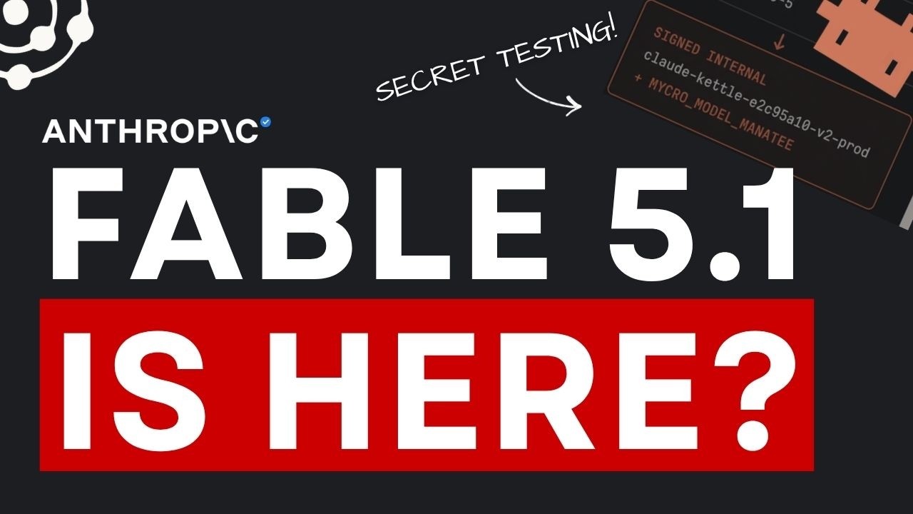 Fable 5.1 тестируют втайне, а GPT Astra подтверждена