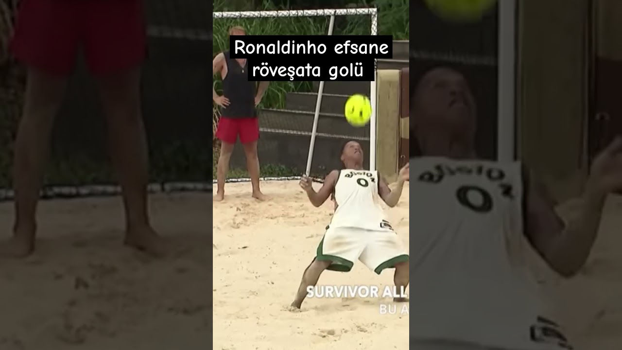 Survivor Ronaldinho efsane r&ouml;veşata gol&uuml; Ronaldinho show #survivor #tv8  #ronaldinho #survivor2024