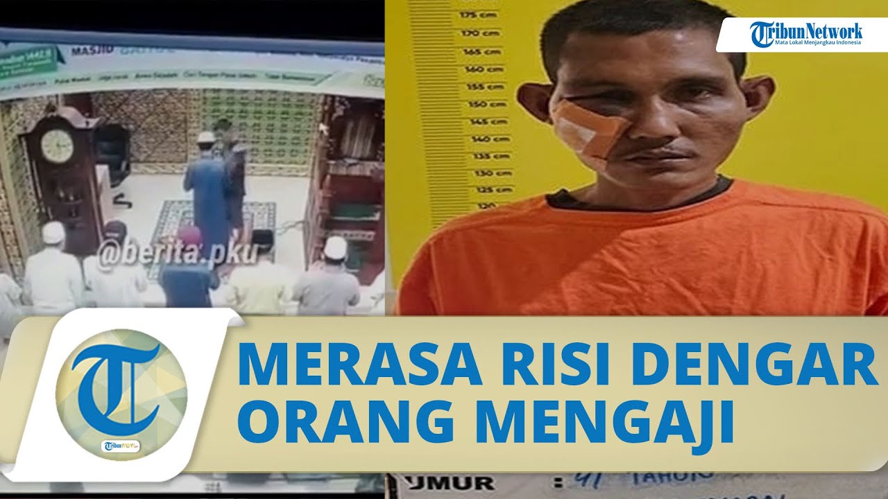 Terkuak Alasan Pelaku Tampar Imam saat Pimpin Salat Subuh, Merasa Risi Dengar Orang Mengaji
