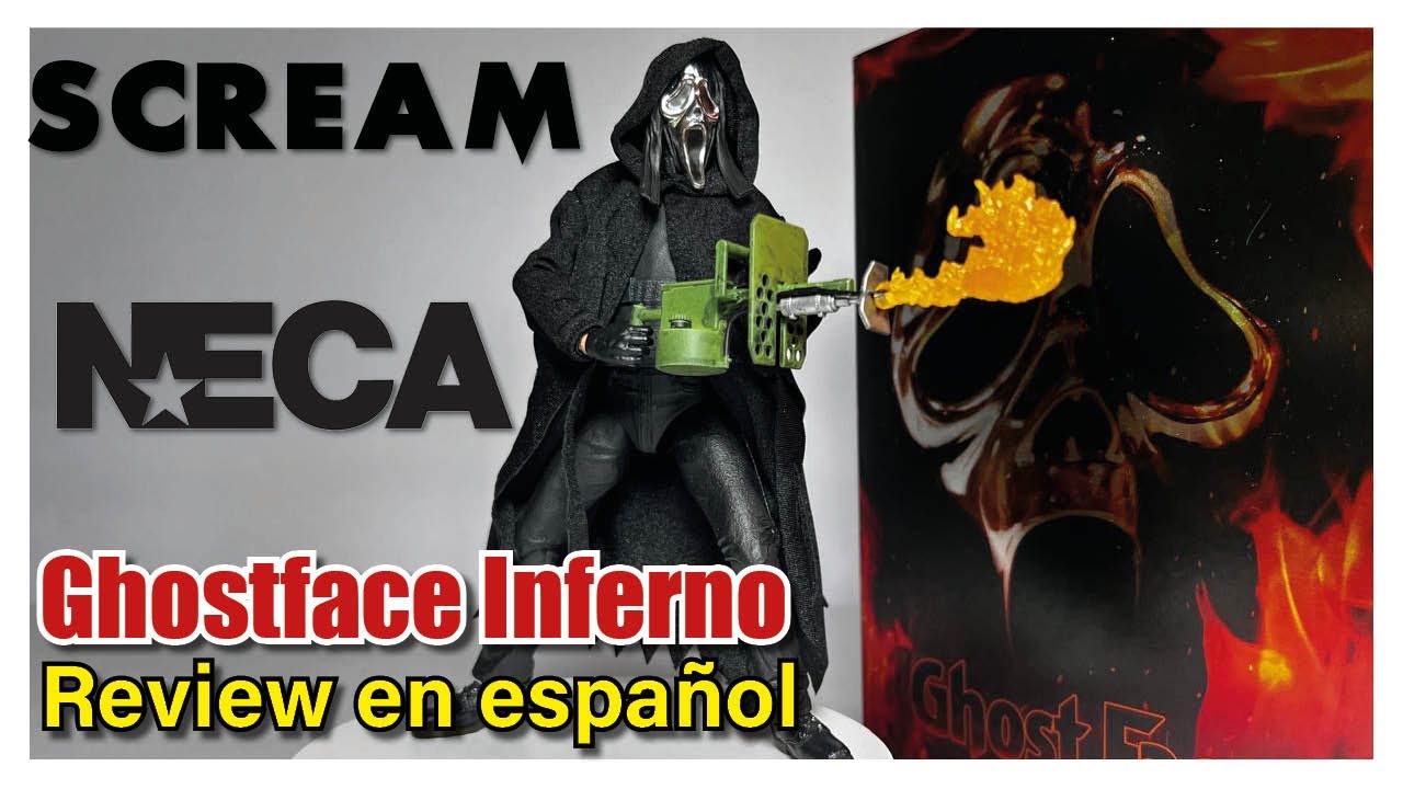 NECA Ultimate Ghostface Inferno - Scream | Review en español