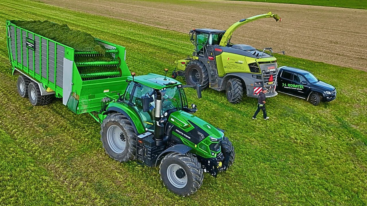 🤩 NEW CLAAS JAGUAR 990 50 Years Edition | Compacteur Orkel Dens-X | ENSILAGE 2024 🤠💨
