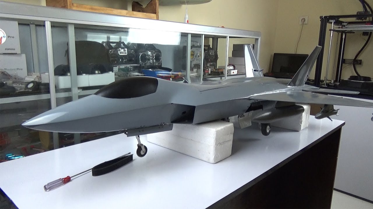Almost ready to fly RC Jet Fighter Homemade
