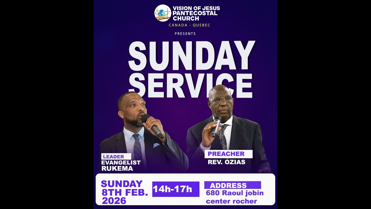 SUNDAY SERVICE MURI VISION OF JESUS  HAMWE NA REV OZIAS MWIJAMBO RYIZA LEADER EV.RUKEMA MUHAWE IKAZE