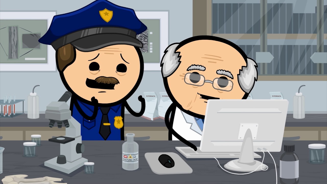 Kriminaltechnik  - Cyanide & Happiness Shorts Aus Deutschland - Official German Dub