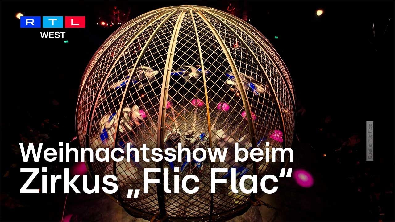 Weihnachtsshow beim Zirkus „Flic Flac“ in Dortmund – Vorbereitungen laufen auf Hochtouren