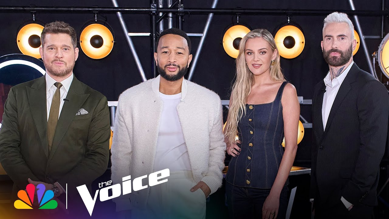 Adam and Bublé Can't Stop Goofing Off and More Hilarious Outtakes | The Voice | NBC