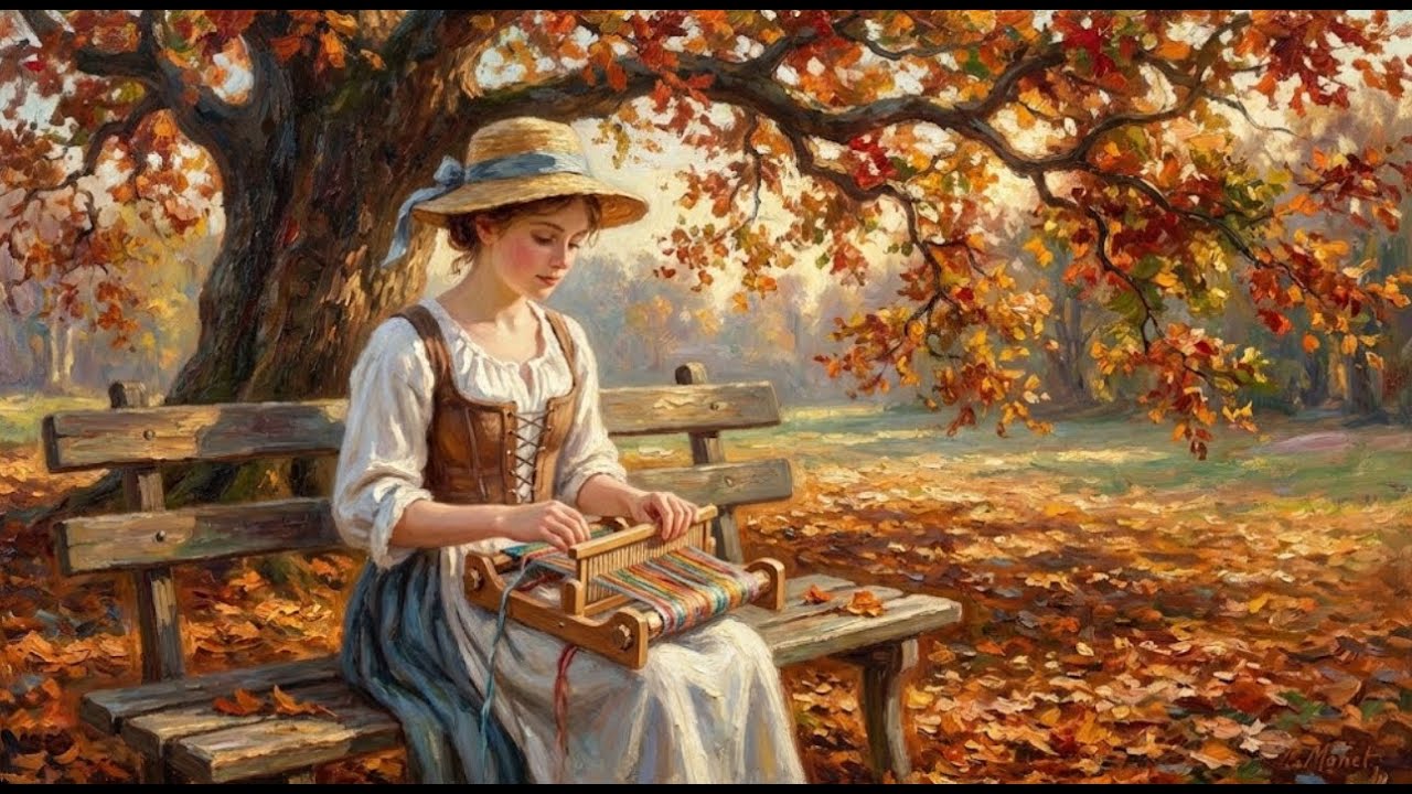 Visual Poems | Autumn Afternoon at the Loom | AI Music Video