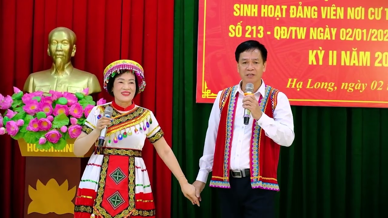 Vấn vương chợ tình hội nghị đảng viên khu phố Hồng Hải 5 