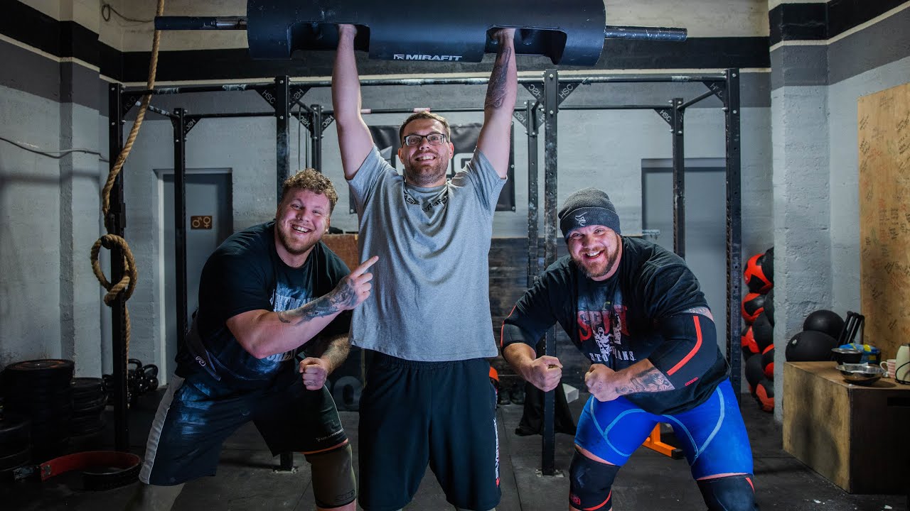 STRONGMAN PRESSING WORKOUT WITH THE STOLTMAN BROTHERS | A Day in the Life