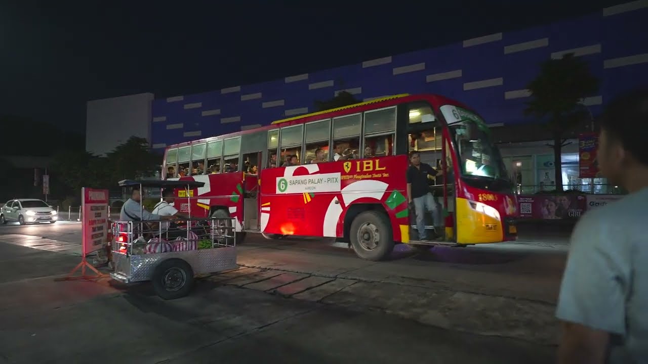 Philippines, ordinary fare bus ride from SM SJDM to Philcoa