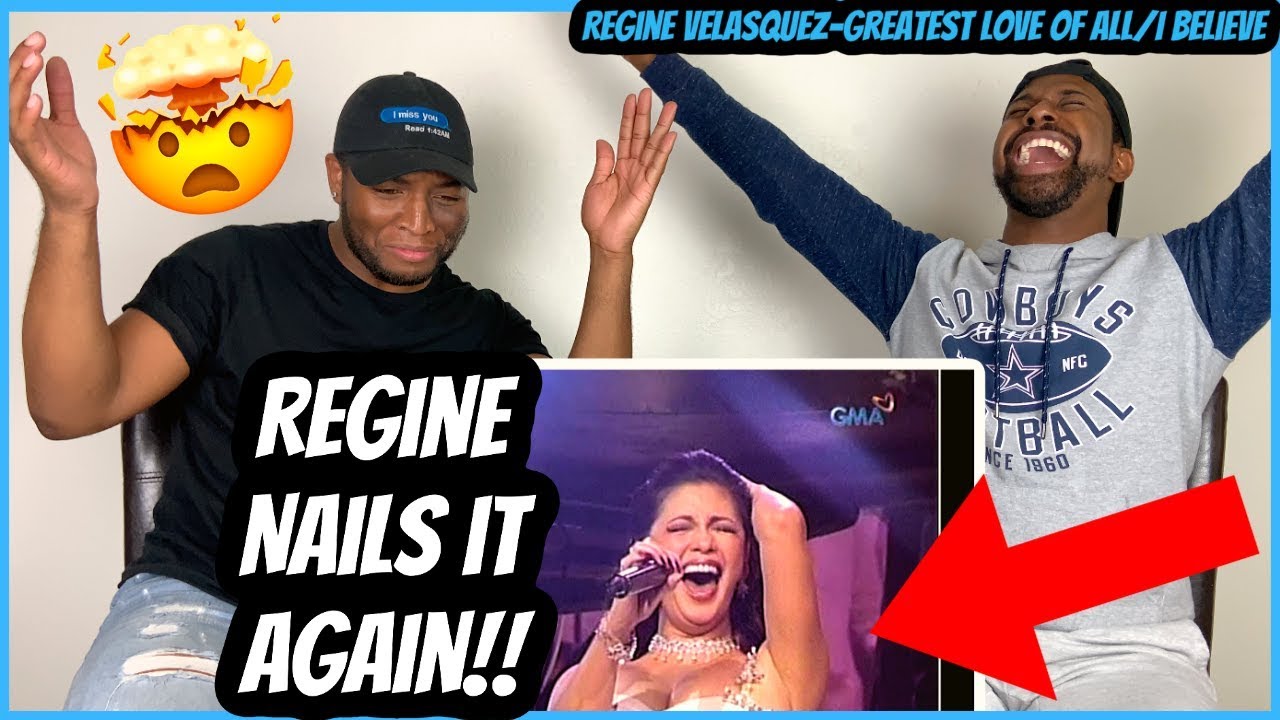 Regine Velasquez - TWENTY | Greatest Love Of All | I Believe REACTION!