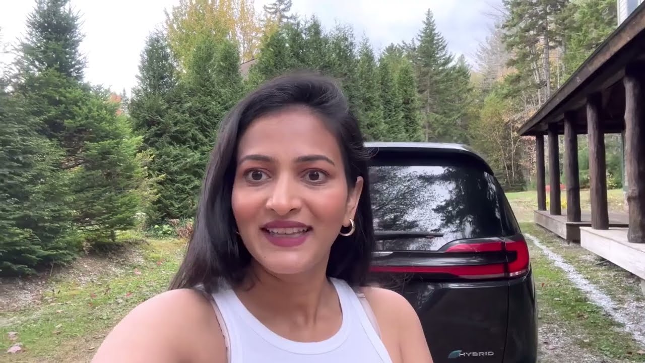 Hamara hiking cancel hua #travelvlog #kajalkevadiya #fallseason #vermont #usavlogs #surat #vlog