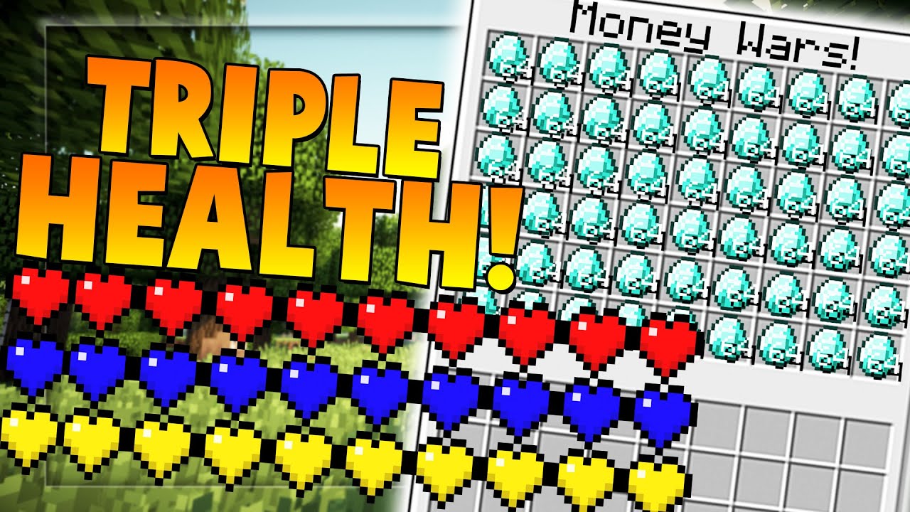 TRIPLE HEALTH!? - Minecraft Money Wars 1.9 SOLO #10 | JeromeASF