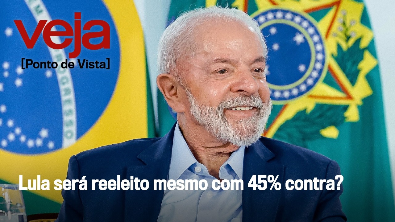 Lula será reeleito mesmo com 45% contra?