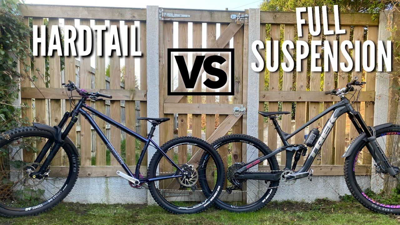 IS A HARDTAIL AS FAST AS A FULL SUSPENSION ENDURO RACEBIKE?