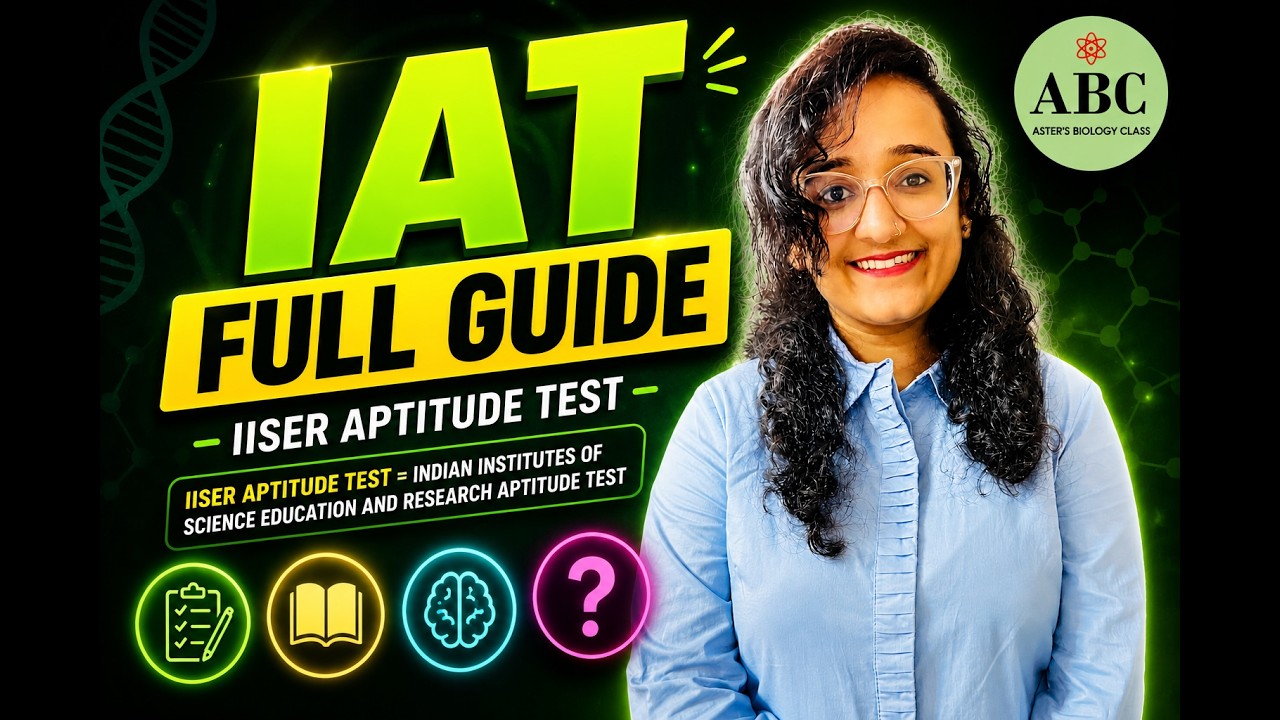 IISER Entrance Test 2027 Complete Guide . Eligibility, Syllabus, Cutoff, Preparation Strategy #iat