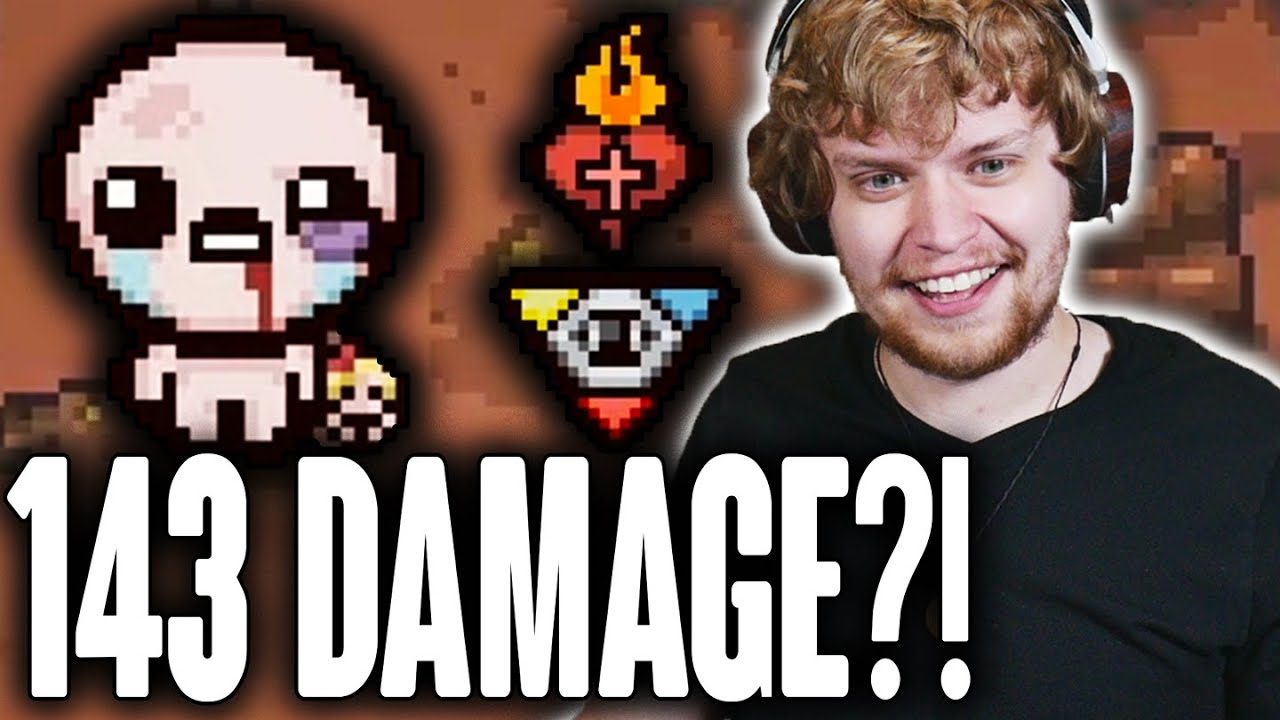 My first Tainted Isaac run was INSANE!!