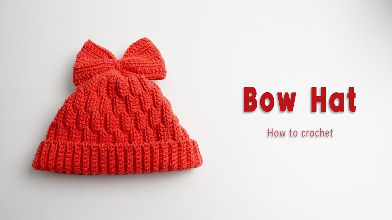 Quick & Easy Crochet a Bow Hat