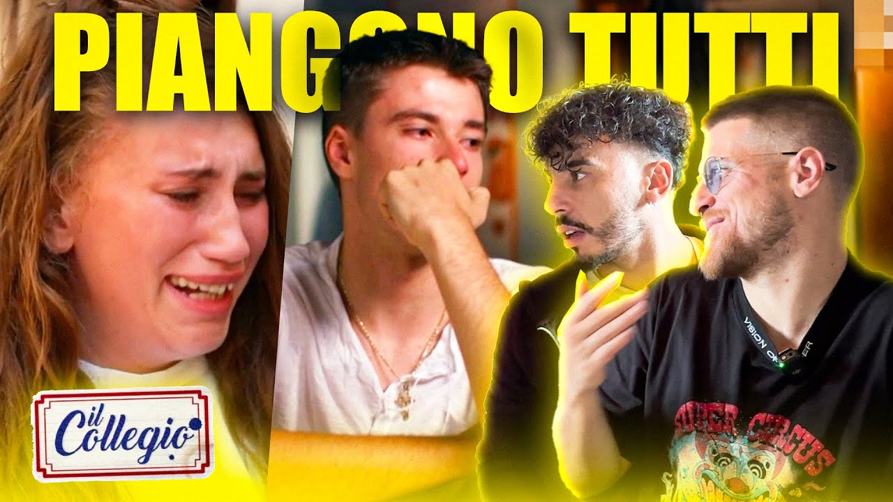 REAGIAMO ALLA TERZA IGNORANTE PUNTATA DEL COLLEGIO 8! - NON CI CREDO VEDO SOLO LACRIME E DISAGIO!