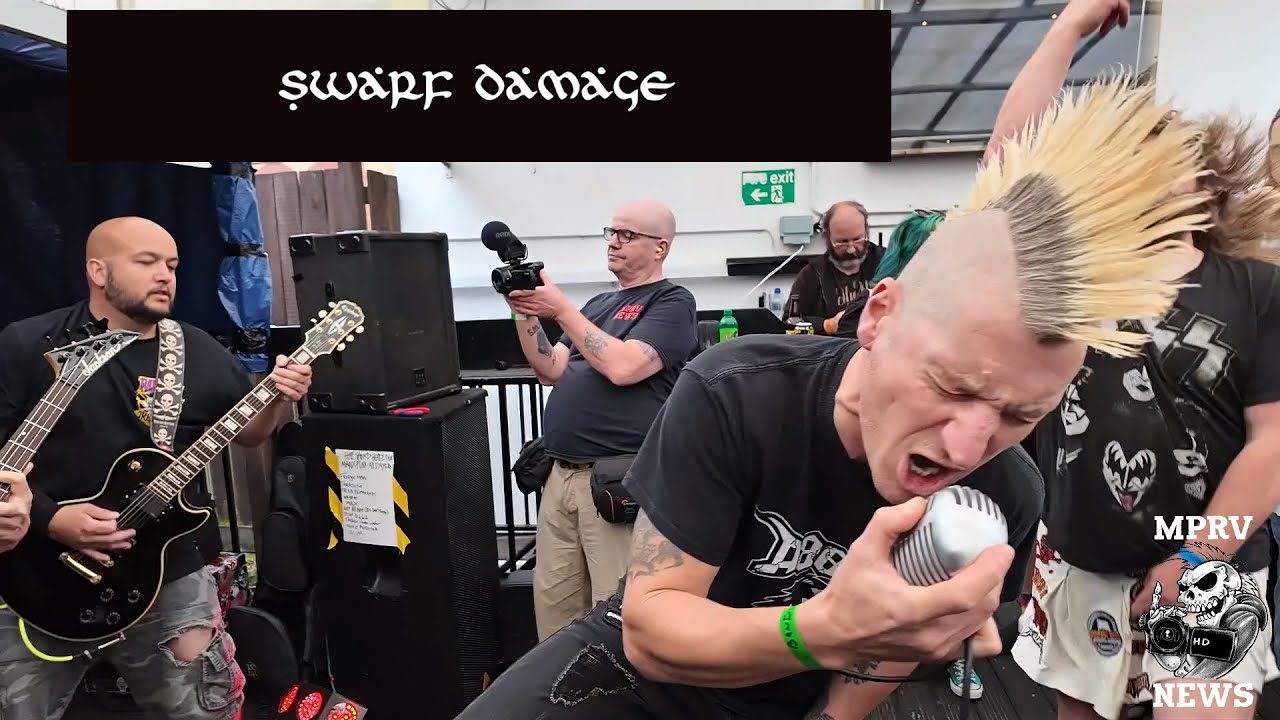 SWARF DAMAGE - Live - Manx Punx 2024 - MPRV News
