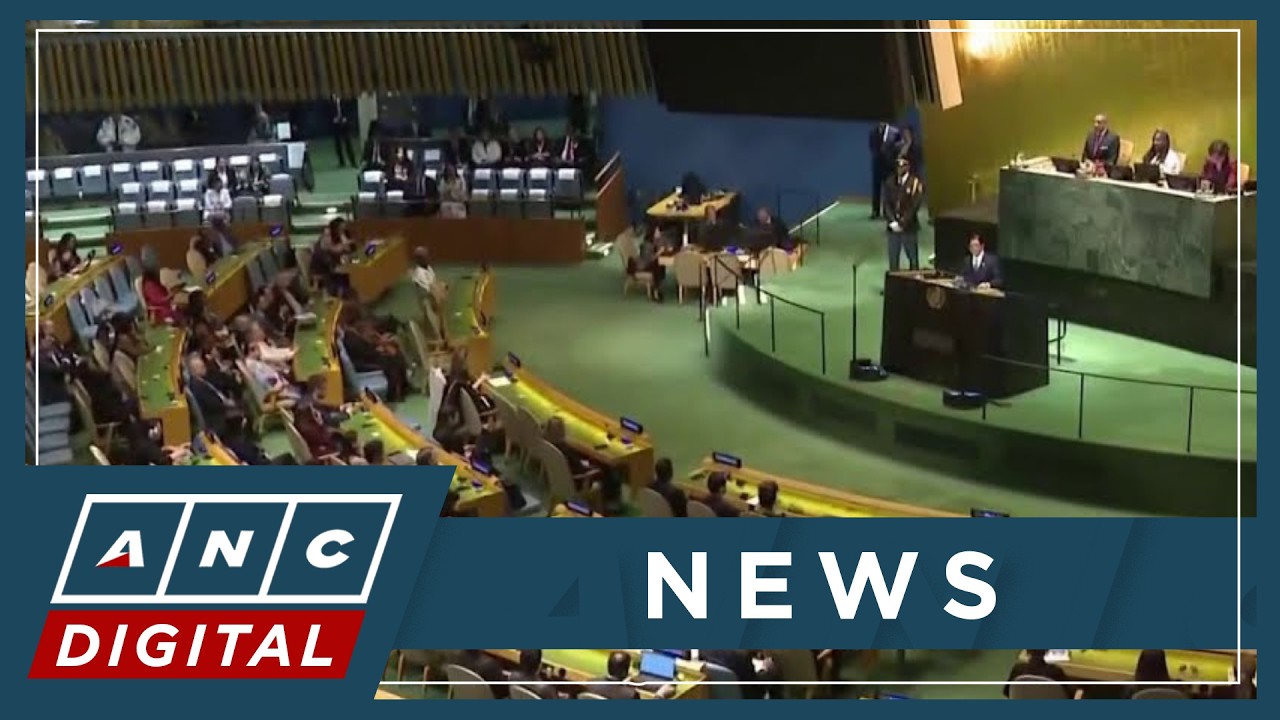 Marcos to UN: PH ready to help calm division, provide voice of balance | ANC